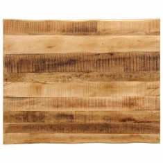 vidaXL Blat de masă contur organic 110x80x2,5 cm lemn masiv mango brut foto