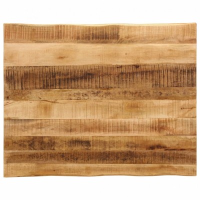 vidaXL Blat de masă contur organic 110x80x2,5 cm lemn masiv mango brut 370677 foto