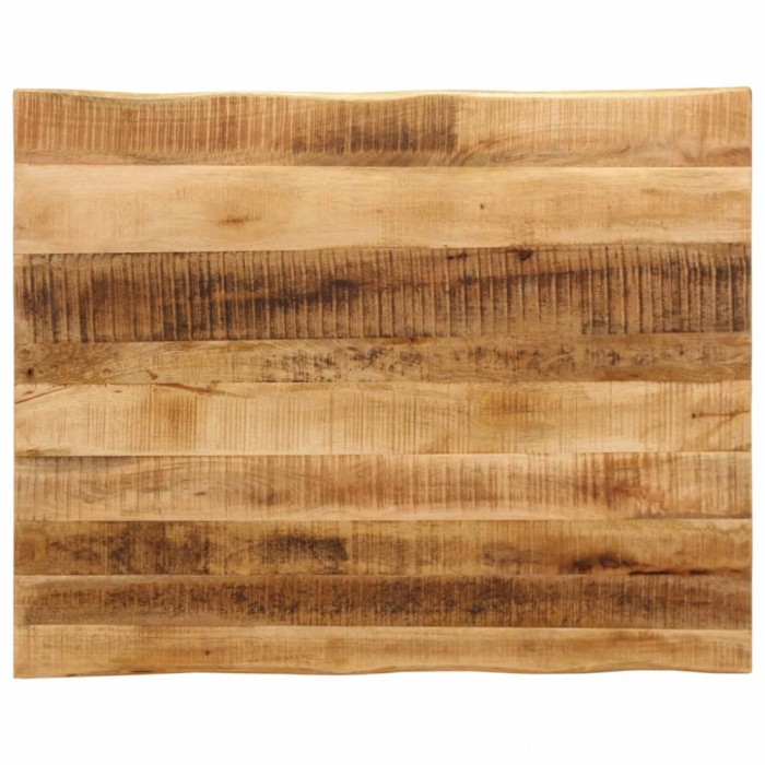 vidaXL Blat de masă contur organic 110x80x2,5 cm lemn masiv mango brut 370677