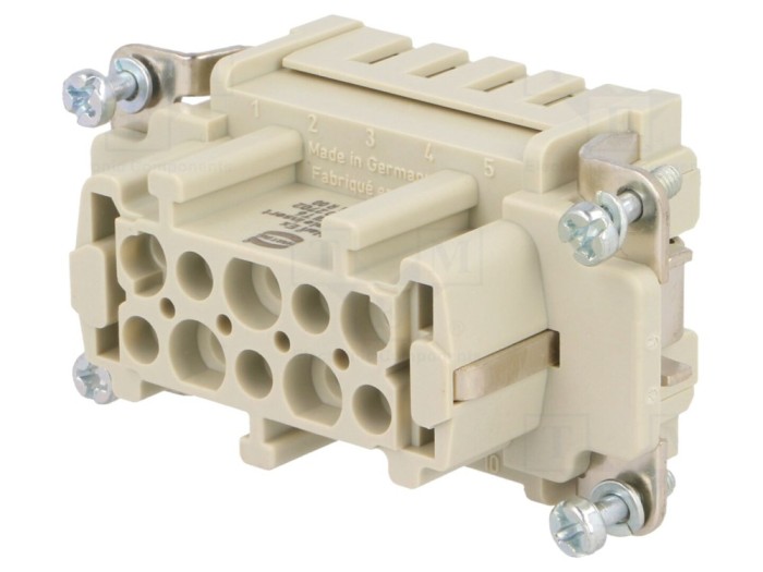 Conector HDC mamă 10 PE Han Ex