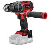 Cumpara ieftin Masina de insurubat si gaurit (bormasina) pe acumulator cu impact Einhell Professional Power-X-Change TP-CD 18 60 Li-i BL Solo - RESIGILAT