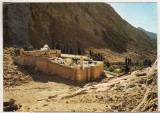 bnk cp Israel - Manastirea de pe Muntele Sinai - necirculata