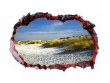 Autocolant decorativ, Gaura in perete, Multicolor, 85 cm, 629STC-1, animale si pasari, Oem