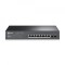 SWITCH TP-LINK POE 10 porturi Gigabit (8 PoE+), IEEE 802.3at/af, carcasa