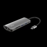 Cumpara ieftin Hub USB Trust Dalyx, 7 porturi USB-C, negru