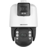 Camera IP PTZ Hikvision TandemVu 6+4MP cu zoom 25x, AcuSense si IR 200 m