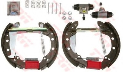 Set saboti frana VW POLO (6N2) (1999 - 2001) TRW GSK1404 foto