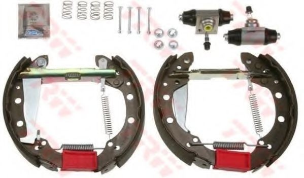 Set saboti frana VW LUPO (6X1, 6E1) (1998 - 2005) TRW GSK1404