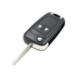 Cheie auto completa compatibila Chevrolet Cruze Aveo Orlando 433 Mhz, Chip ID46 PCF7952, Keyless, 2 butoane, Oem