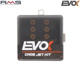 Set jiglere (jicloare) principale EVOK Dellorto tip PHBH - PHBL - PHVA - PHVB - VHS diametru 6 mm (M6) - dimensiuni: 75-98