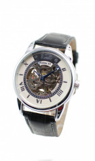 Ceas barbati automatic, business, elegant GOER GLXSILVER foto