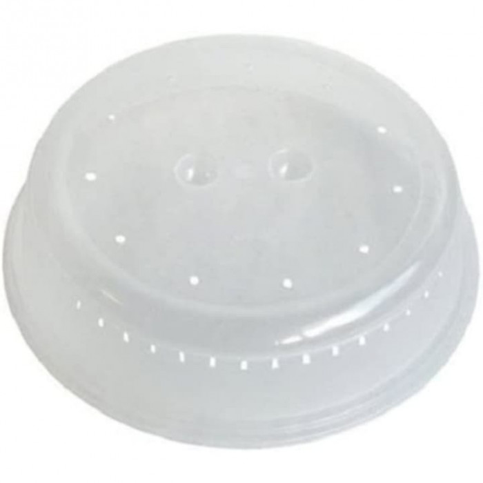 Capac cuptor microunde, protectie si acoperire alimente, universal, 26cm x 6.5 cm