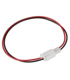Conector DC mama-tata cu cablu 30cm 2x0.5mm pentru alimentare auto
