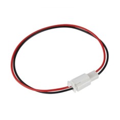 Conector DC mama-tata cu cablu 30cm 2x0.5mm pentru alimentare auto
