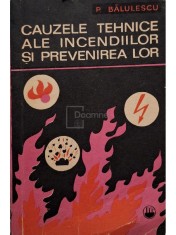 P. Baulescu - Cauzele tehnice ale incendiilor si prevenirea lor (Editia: 1971)