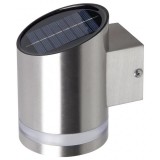 Lampa solara de gradina, de perete, 2 LED-uri, 9x12x14 cm, Strend Pro