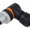 Conector M12 mufă 3 pini tată 250V unghi 90&deg; IP67 LAPP pe cablu