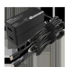 Lenovo 65W Standard AC Adapter (USB Type-C); Output: 20V/3.25A; 15V/3A; 9V/2A; 5V/2A, 222g foto