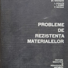 Probleme De Rezistenta Materialelor - St. Nadasan, L. Kovats, I. Dobre, P. Nicola ,557672