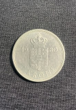Moneda 1 coroana 1980 Danemarca