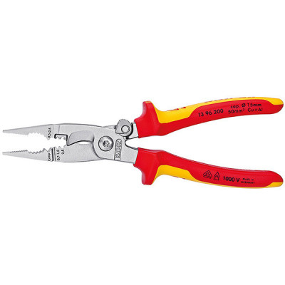 Cleste pentru instalatii electrice 1000v vde knipex 13 96 200 HardWork ToolsRange foto