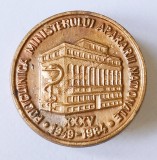 INSIGNA POLICLINICA MINISTERULUI APARARII NATIONALE 1949 1984 35 ANI JUBILEU MEDICINA SANITAR ARMATA APARARE ( CITITI DESCRIEREA )
