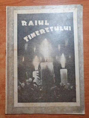 revista raiul tineretului 18 noiembrie 1945-revista catolica pentru tineret foto