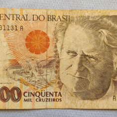 Brazilia - 50 000 Cruzeiros ND (1992)