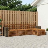 vidaXL Set de canapele de exterior 5 pcs natural 3384245