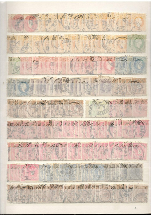 AUSTRIA.Lot peste 8.000 buc. timbre stampilate RL.2