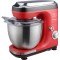 Robot de bucatarie Heinner HPM-600RD, 600 W, Miscare eliptica, Bol inox 5 L, 7 viteze, Rosu/Negru