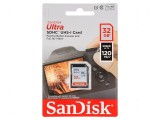 Card de memorie Ultra SDHC Class 10 UHS U1 32GB, Sandisk