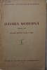 Istoria Moderna, Partea I, Manual clasa a VIII-a - Carte de istorie