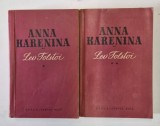 ANNA KARENINA, VOL. I - II, de LEV TOLSTOI, 1960 *EDITIE BROSATA