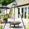 RedFire Grătar trepied, negru, 172 cm, BBQ TRIPOD