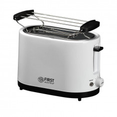 Prajitor paine First Austria, 2 compartimente, 2 felii, temperatura reglabila, 750W, alb/ inox foto