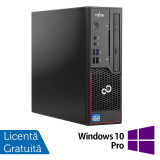 Cumpara ieftin PC Refurbished FUJITSU ESPRIMO C720 SFF, Intel Core i5-4570 3.40GHz, 4GB DDR3, 500GB HDD, DVD-ROM, 2 x Port Serial + Windows 10 Pro NewTechnology Medi, Fujitsu Siemens