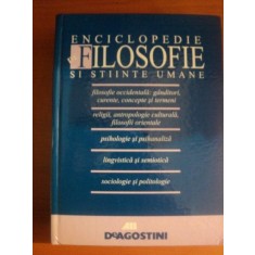 ENCICLOPEDIE DE FILOSOFIE SI STIINTE UMANE traducere de LUMINITA COSMA , ANCA DUMITRU , SABIN TOTU ... ,