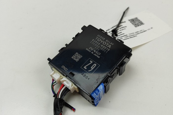 Alt modul de control TOYOTA YARIS _P21_ 2024 OEM: 85940-K0010,85940K0010 30642643