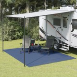VidaXL Covor pentru cort, albastru, 4x3 m