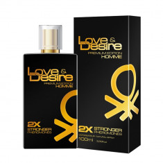 Feromoni de parfum. Parfum pentru bărbați Love&amp;Desire Gold 100ml.