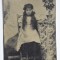 Tintype melanotype ferrotype ferotipie tintip fetita Romania sec. XIX