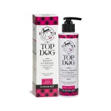 Sampon caini TopDog Flower Mix, 250ml, Aloe Vera, rozmarin, descalcire, hidratare, toate rasele, concentrat 20:1