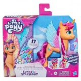 Figurina My Little Pony cu accesorii pentru par, Sunny