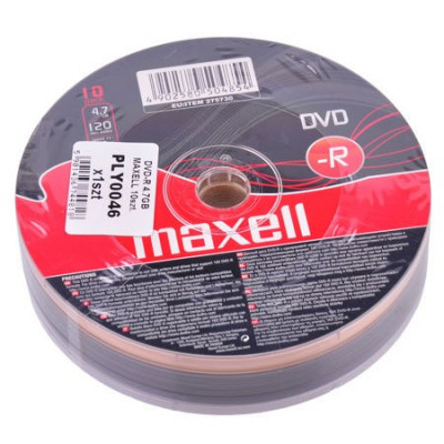 DVD-R 4.7GB MAXELL 10BUC foto