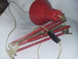 Lampa veche de birou cu brat extenzibil retro,functionala,T.GRATUIT