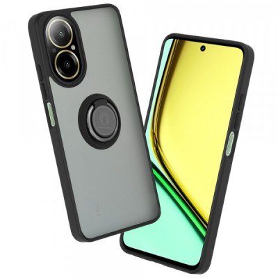 Husa pentru Realme C67 4G, Techsuit, Glinth, Neagra foto