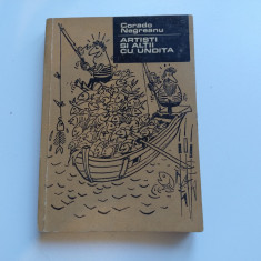 Artiști și alții cu undița. Corado Negreanu. 1970. Schițe umoristice