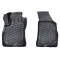 Set covorase auto din cauciuc tip tavita pentru Fiat Doblo (Fata) 2010-2015