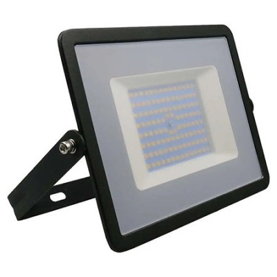 Reflector led smd 100w 6500k ip65 - negru foto